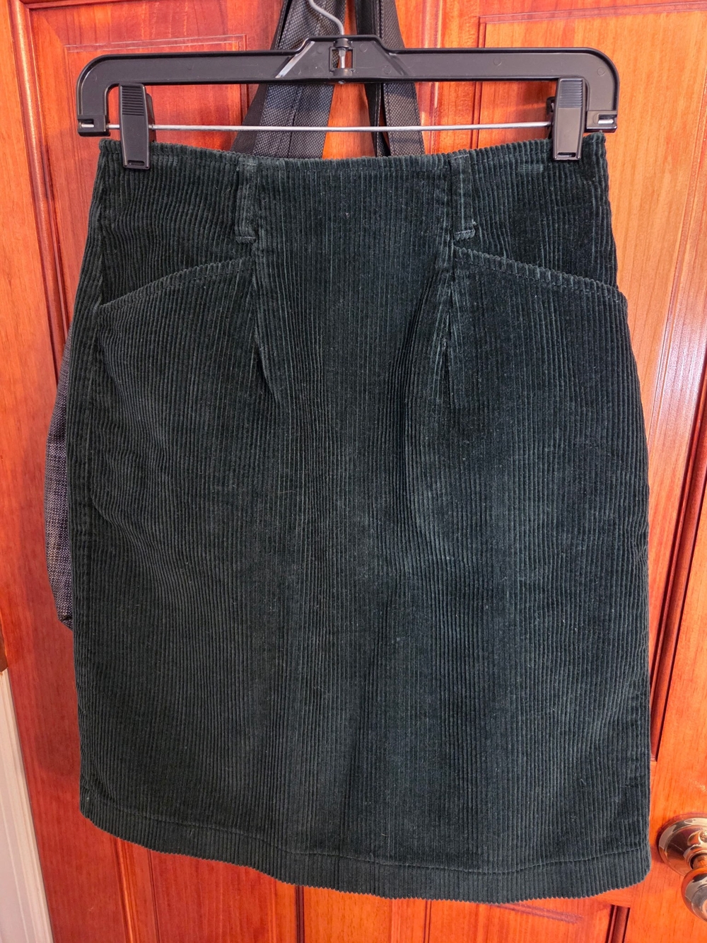 Eddie Bauer Dark Green Corduroy Skirt